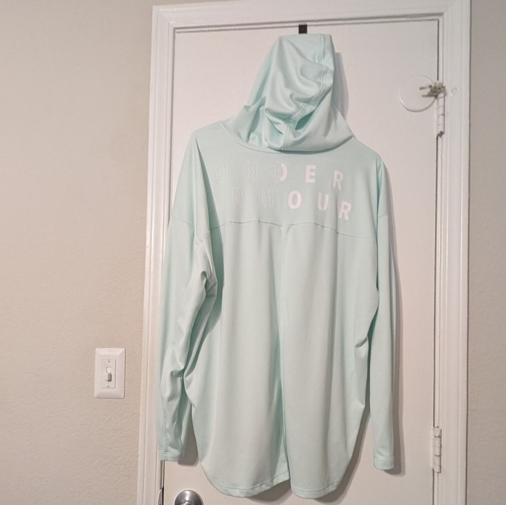Under Armour Light Blue Workout Hoodie